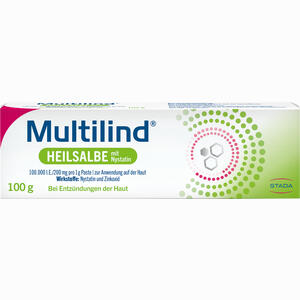 Multilind Heilsalbe mit Nystatin U. Zinkoxid 100 g - ab 19,56 €
