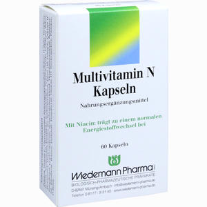 Multivitamin N Kapseln 60 Stück - ab 13,69 &euro;