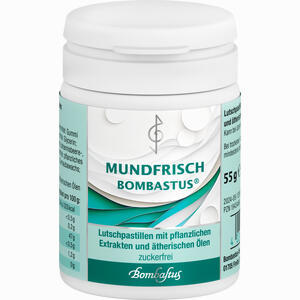 Mundfrisch Bombastus Pastillen Zuckerfrei 55 g - ab 3,96 &euro;