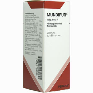 Mundipur Spag.peka N Saft 150 ml - ab 16,65 €