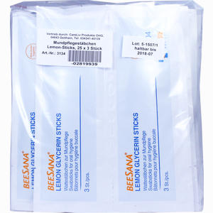 Mundpflegestaeb Lemon Stic  25 Stück - ab 6,55 €