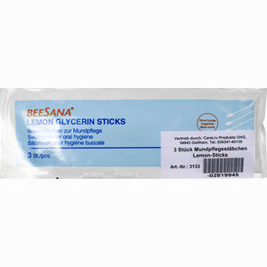 Mundpflegestäbchen Lemon Sticks  3 Stück - ab 0,31 €