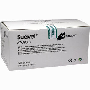 Mundschutz Op mit Gummiband Einweg Grün 50 Stück - ab 37,25 €