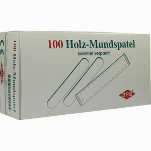 Mundspatel Aus Holz Einzeln Verpackt 100 Stück - ab 3,50 €