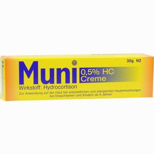 Muni 0.5% Hc Creme  30 g - ab 6,79 €