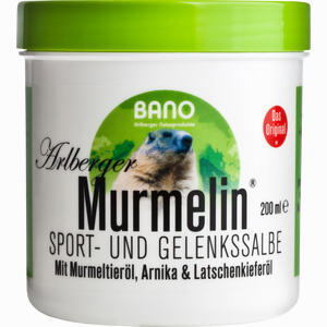 Murmelin Arlberger Murmeltier Salbe  200 ml - ab 13,59 €