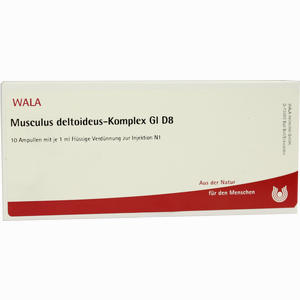 Musculus Delto- Komp Gl D8 Ampullen 10 x 1 ml - ab 0,00 &euro;