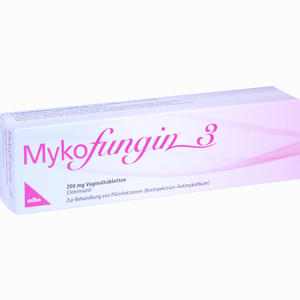Mykofungin 3 Vaginaltabletten 200mg  3 Stück - ab 5,06 €