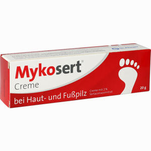 Mykosert Creme bei Haut- und Fußpilz  20 g