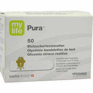 Mylife Pura Blutzucker- Teststreifen  50 Stück - ab 19,90 €