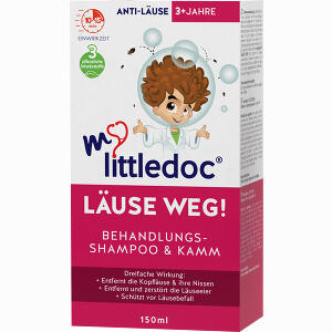 Mylittledoc Läuse Weg Shampoo und Kamm 150 ml - ab 12,90 &euro;
