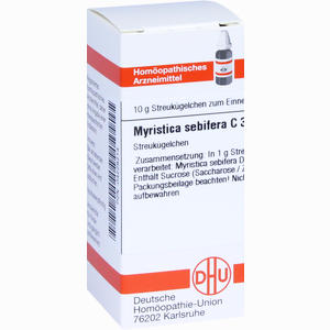 Myristica Sebif C30 Globuli 10 g - ab 7,95 €