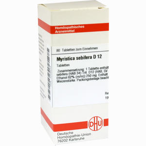 Myristica Sebif D12 Tabletten 80 Stück - ab 9,03 €