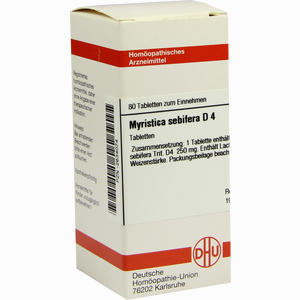 Myristica Sebif D4 Tabletten 80 Stück - ab 9,44 €