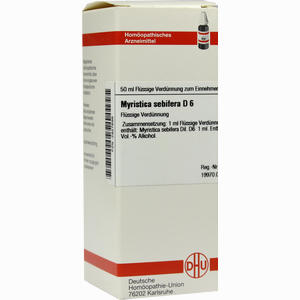 Myristica Sebif D6 Dilution 50 ml - ab 0,00 &euro;