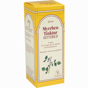Myrrhentinktur Hetterich  30 ml - ab 4,00 €