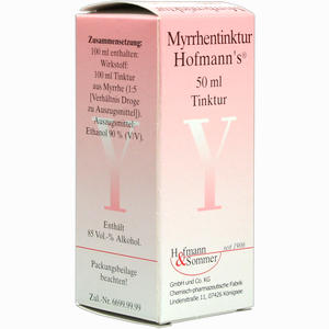 Myrrhentinktur Hofmanns  50 ml - ab 4,25 €
