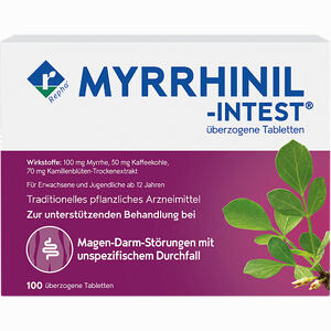 Myrrhinil Intest Dragees 100 Stück Myrrhinil Intest Dragees 100 Stück