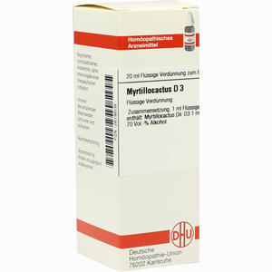 Myrtillocactus D3 Dilution 20 ml - ab 0,00 &euro;