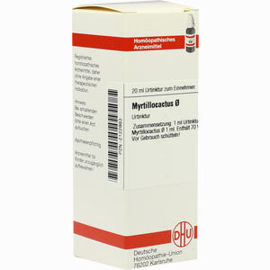 Myrtillocactus Urtinktur Dilution 20 ml - ab 11,58 €