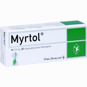 Myrtol Kapseln 20 Stück - ab 4,93 €