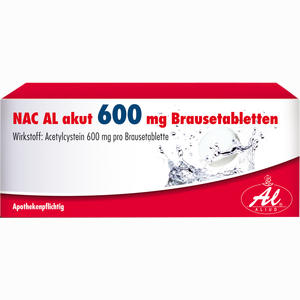 Nac Al Akut 600mg Brausetabletten  20 Stück - ab 5,89 €
