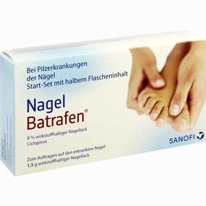 Nagel Batrafen Start Set Lösung 1.5 g Nagel Batrafen Start Set Lösung 1.5 g
