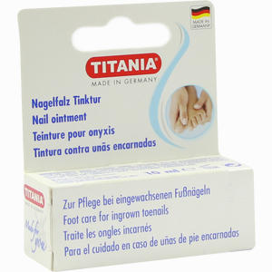 Nagelfalz Tinktur Titania  10 ml - ab 2,99 €