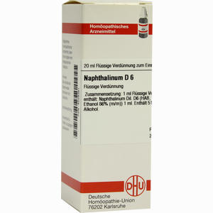 Naphthalinum D6 Dilution 20 ml - ab 9,44 €