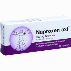 Naproxen Axi 250 Mg Tabletten  axicorp Pharma GmbH 10 Stück