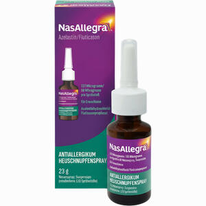 Nasallegra 137 Ug/50 Ug Pro Sprühstoß Nasenspray 23 g - ab 10,07 &euro;