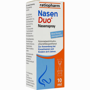 Nasenduo Nasenspray  10 ml Nasenduo Nasenspray  10 ml