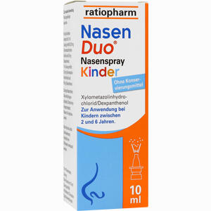 Nasenduo Nasenspray Kinder  10 ml