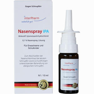 Nasenspray Ipa  10 ml - ab 0,00 &euro;