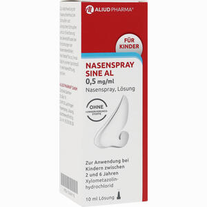 Nasenspray Sine Al 0. 5 Mg/Ml 10 ml - ab 1,35 €