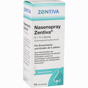 Nasenspray Zentiva  10 ml - ab 0,00 €