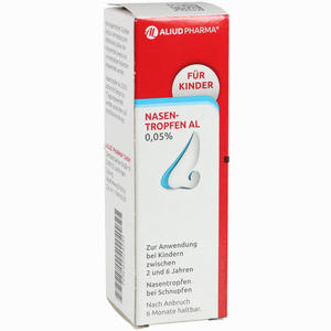 Nasentropfen Al 0. 05% für Kinder 10 ml - ab 1,36 €