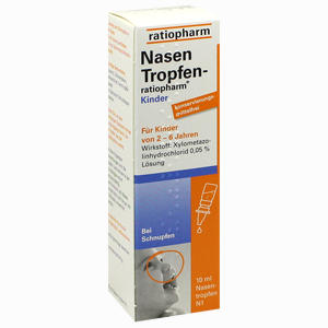 Nasentropfen- Ratiopharm Kinder Konservier.frei  10 ml - ab 0,00 &euro;