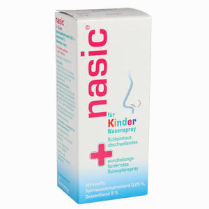 Abbildung von Nasic für Kinder Nasenspray Lösung 10 ml Abbildung von Nasic für Kinder Nasenspray Lösung 10 ml