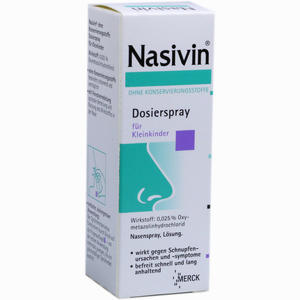Nasivin Dosierspray für Kleinkinder Ohne Konservierungsmittel Nasendosierspray 10 ml - ab 3,98 &euro;
