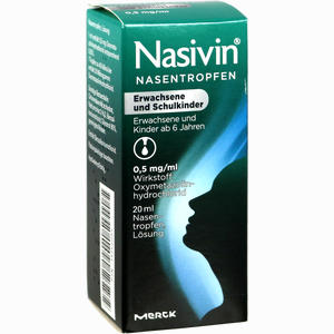 Nasivin Nasentropfen für Erwachsene und Schulkinder 20 ml - ab 0,00 &euro;