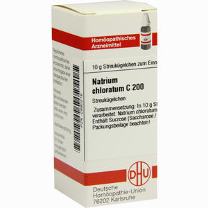 Natrium Chlorat C200 Globuli 10 g - ab 12,02 €