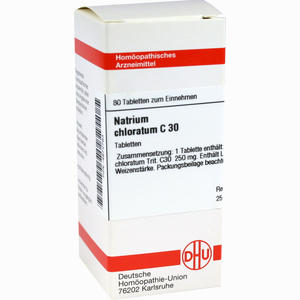 Natrium Chlorat C30 Tabletten 80 Stück - ab 8,60 €