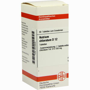Natrium Chlorat D12 Tabletten 80 Stück - ab 8,01 €
