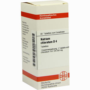 Natrium Chlorat D4 Tabletten 80 Stück - ab 8,01 €