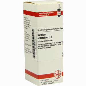 Natrium Chlorat D6 Dilution 20 ml - ab 8,17 €