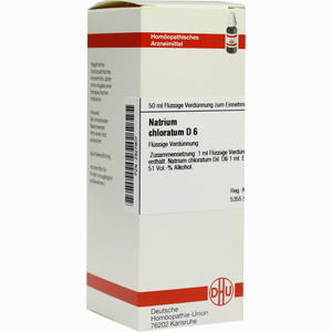 Natrium Chlorat D6 Dilution 50 ml - ab 0,00 &euro;