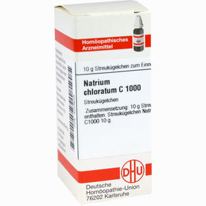 Natrium Chloratum C1000 Globuli  10 g - ab 29,49 €