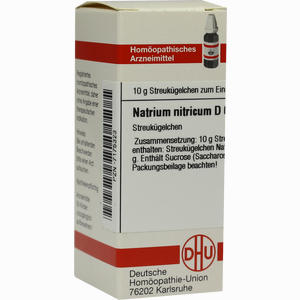 Natrium Nitricum D6 Globuli 10 g - ab 7,71 €