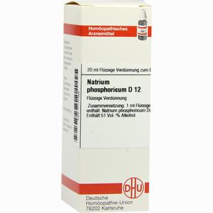 Natrium Phos D12 Dilution 20 ml - ab 11,40 €